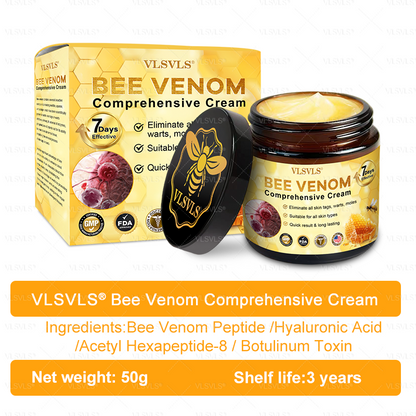 Made and Shipped from USA 🌟🌟VLSVLS® Bee Venom Comprehensive Cream  LAST DAY 80% OFF(Sagging Skin, Fine Lines, Loss of Firmness, Flat Bust, Drooping Hips, and More)
